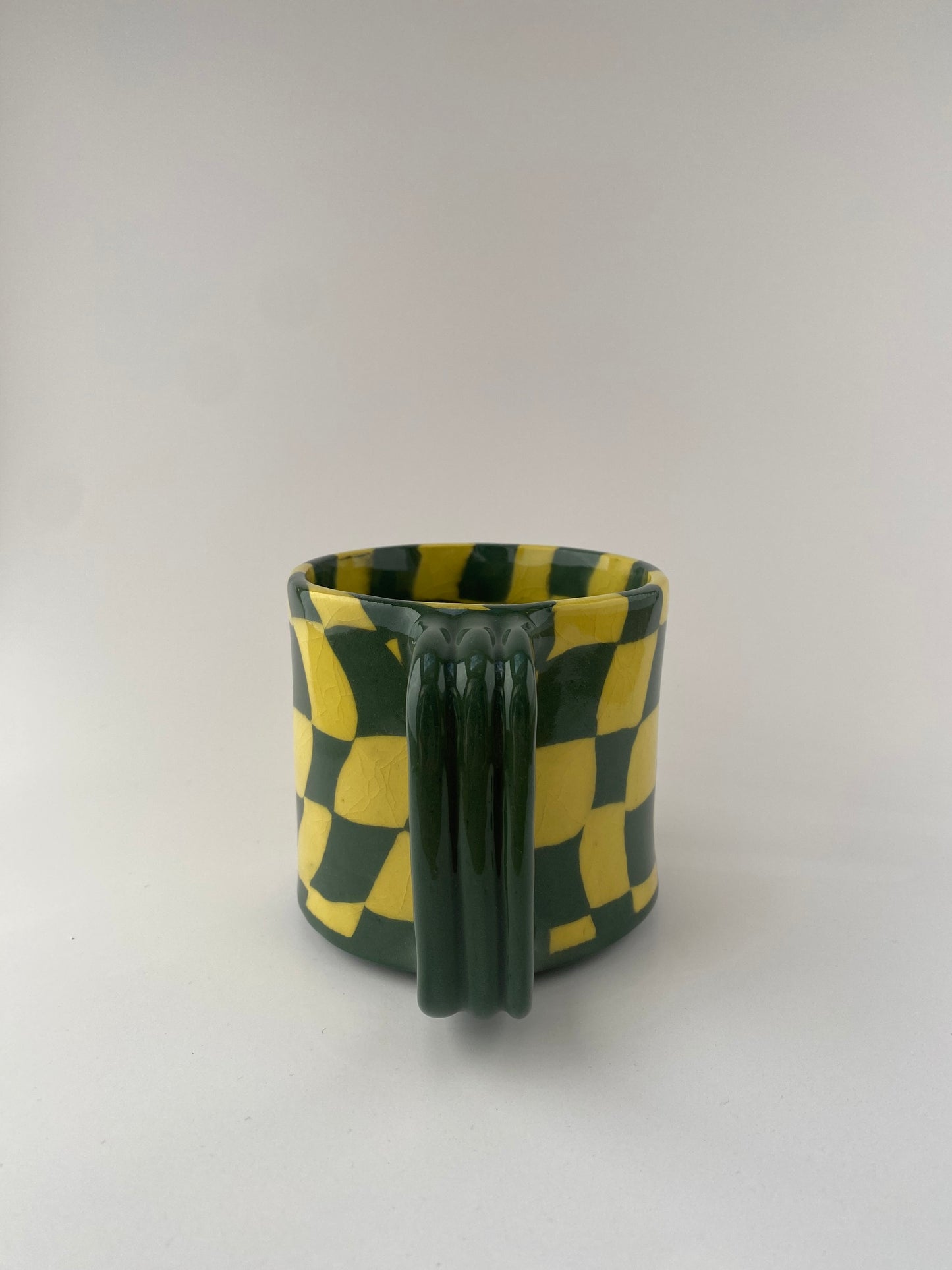 Bison Checkered Mug