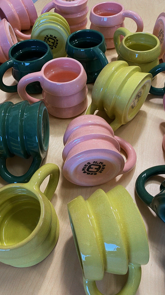 Tree Mug - Bubblegum Pink