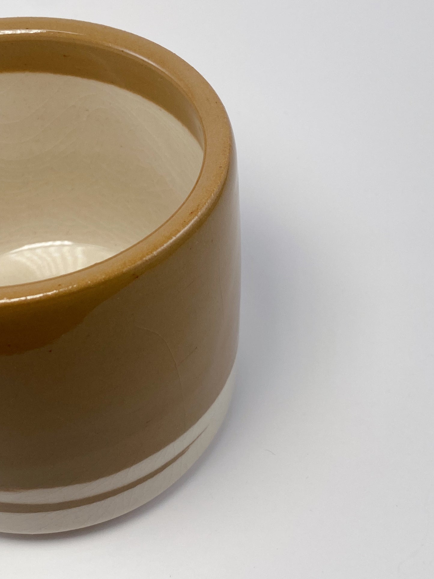 Tricolor Mug - Red, Brown, White