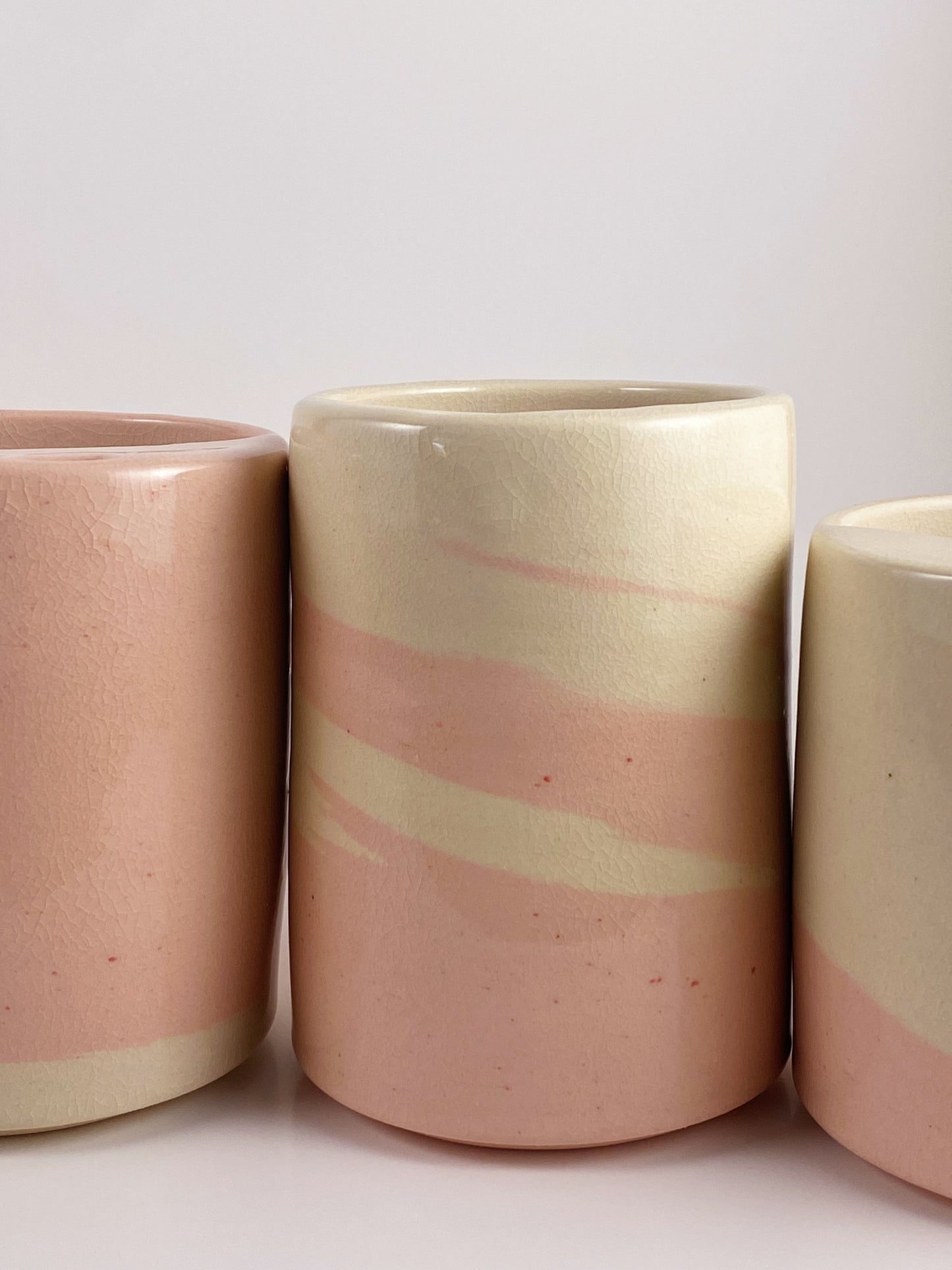 Sippy Tumbler - Pink Swirl