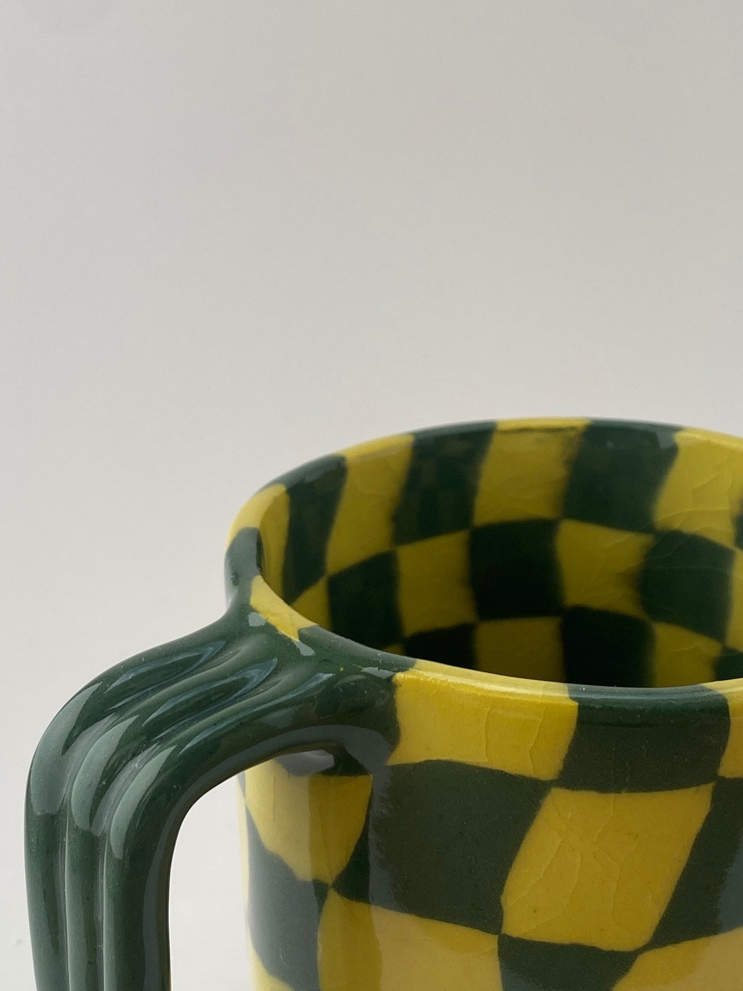 Bison Checkered Mug