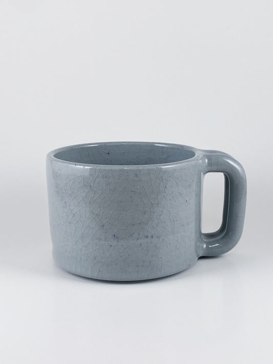 Square Mug - Blue Double