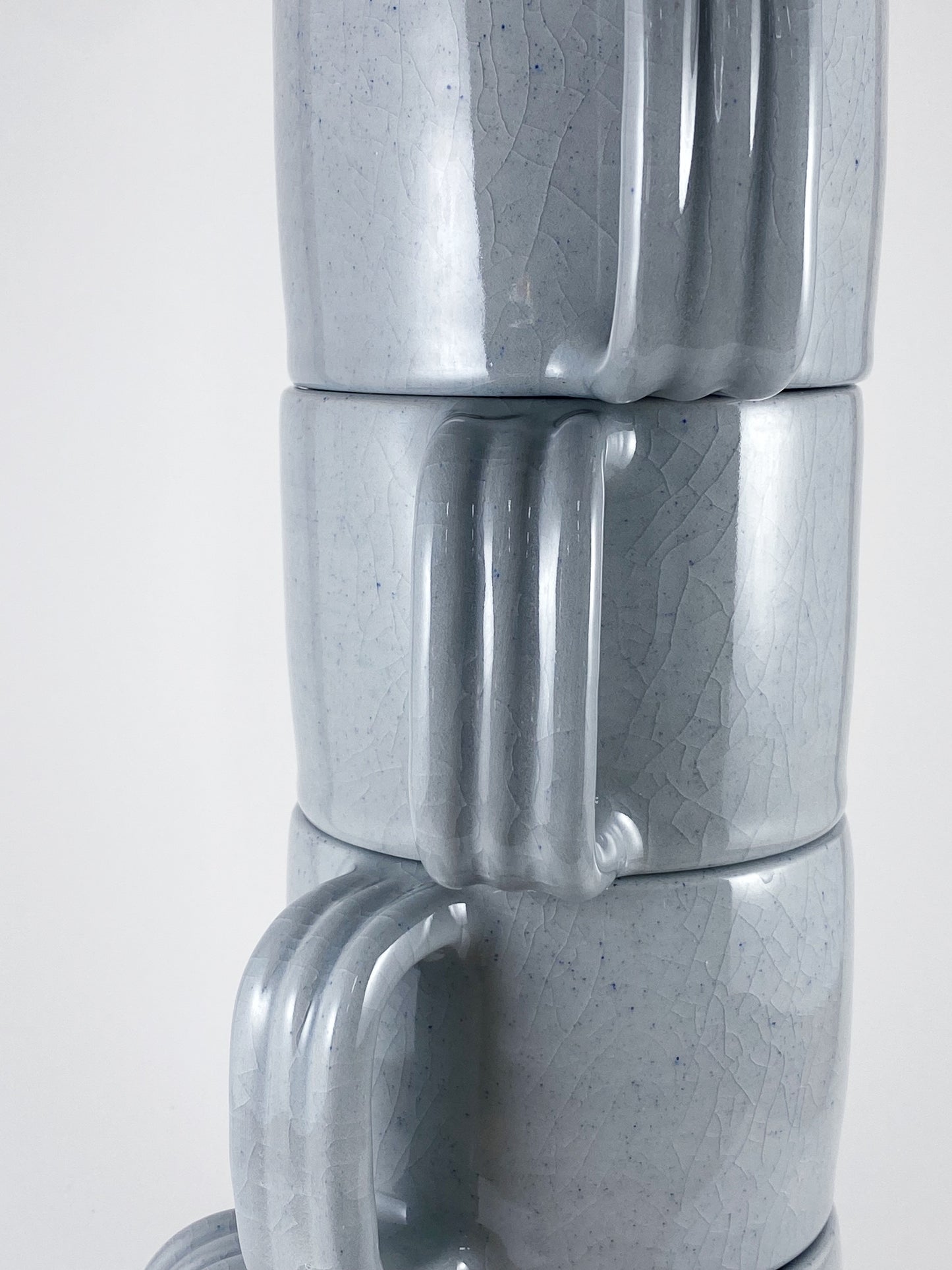 Square Mug - Blue Triple