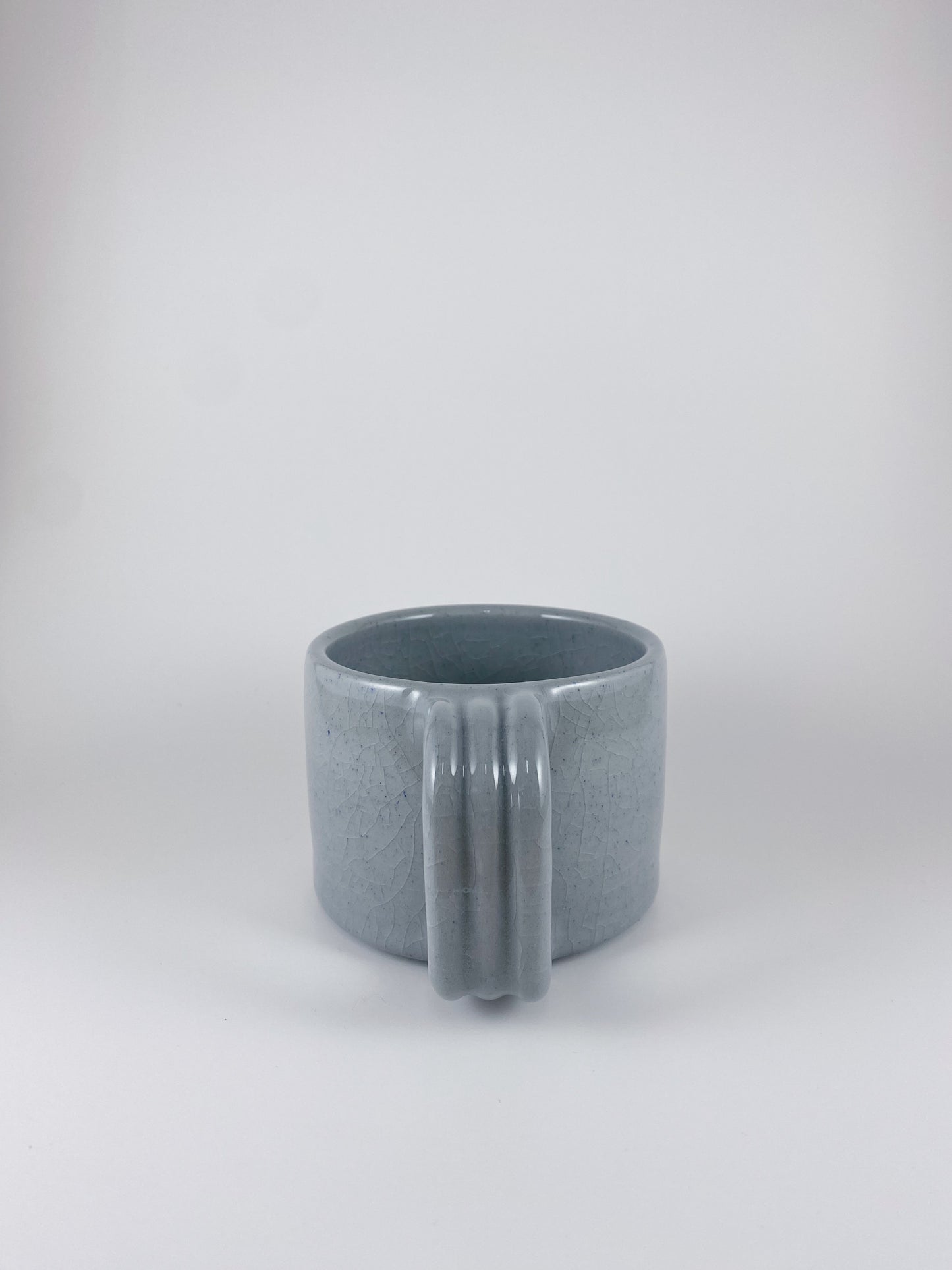Square Mug - Blue Triple