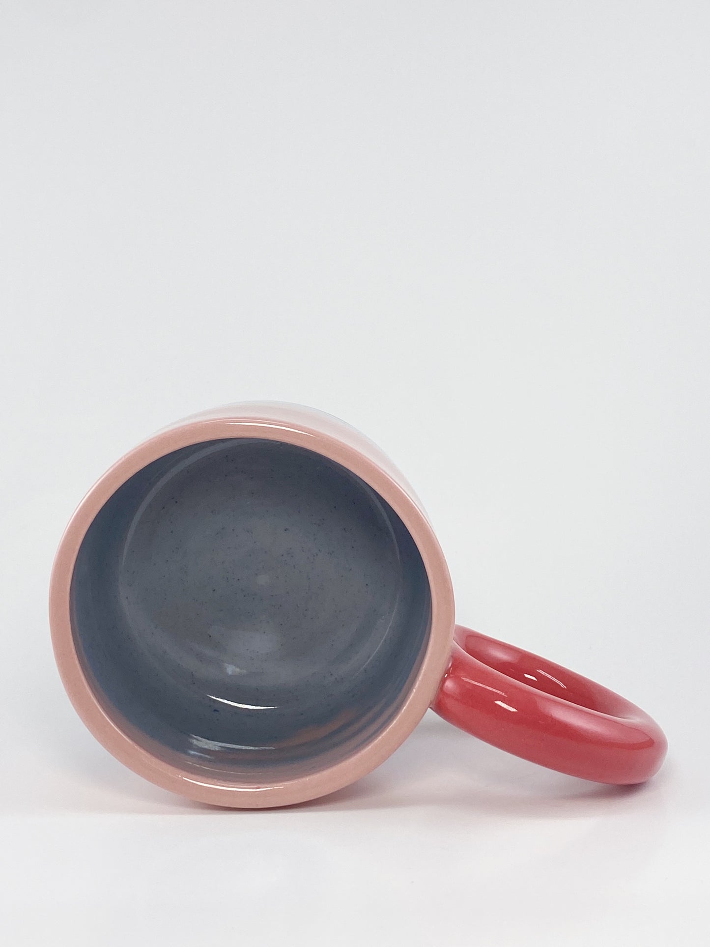 Tricolor Mug - Red, Pink, Blue
