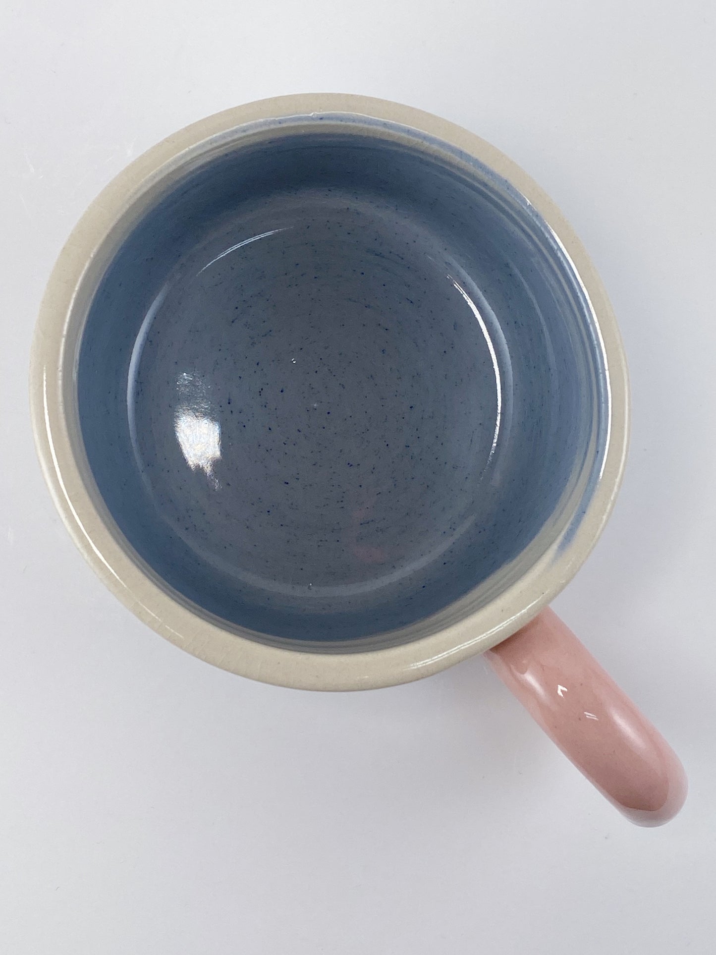 Tricolor Mug - Pink, White, Blue