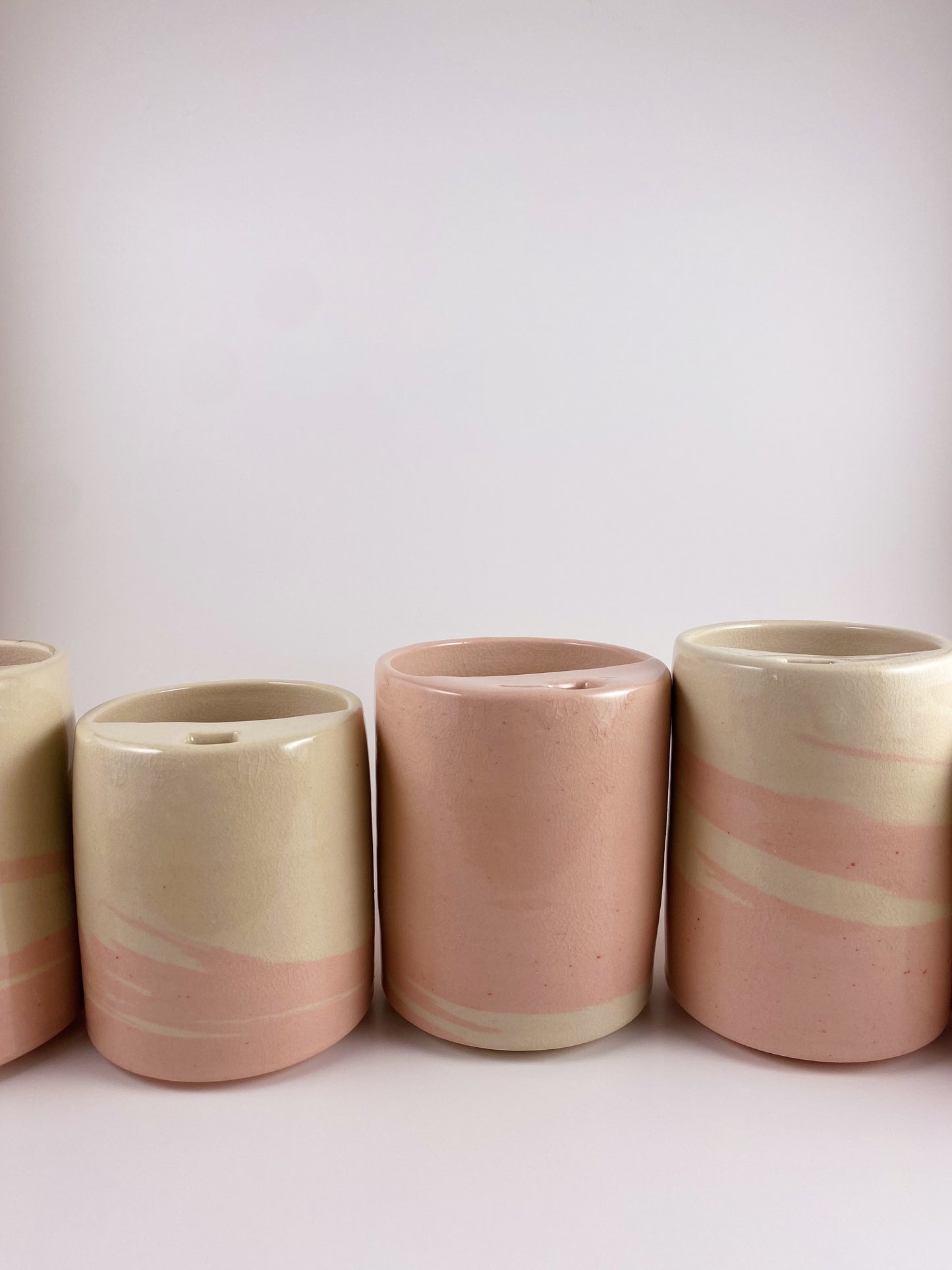 Sippy Tumbler - Pink Swirl