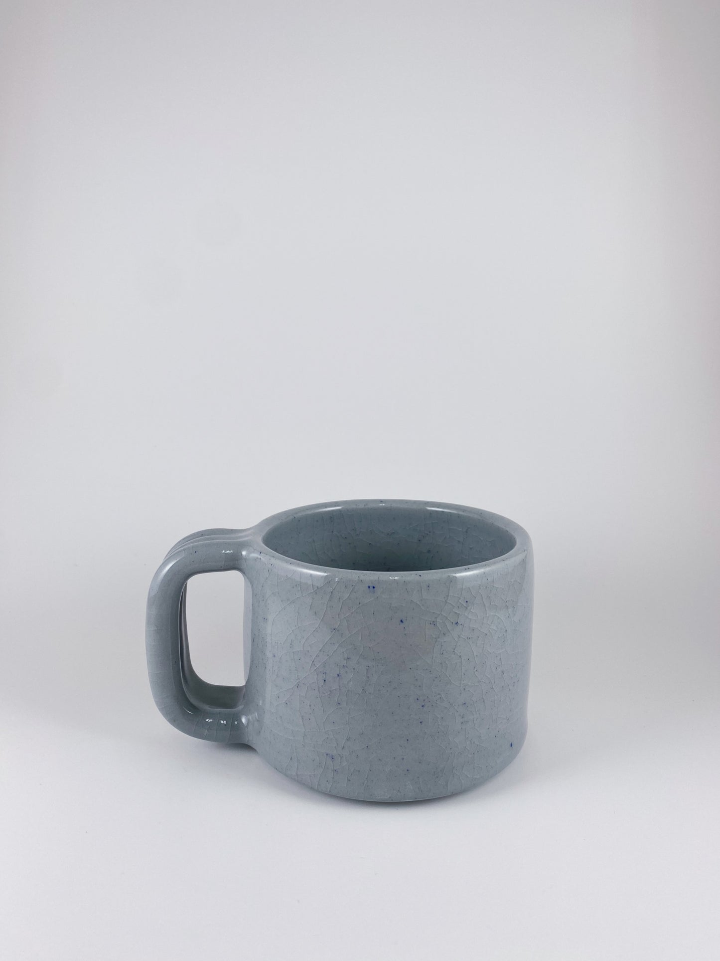 Square Mug - Blue Triple