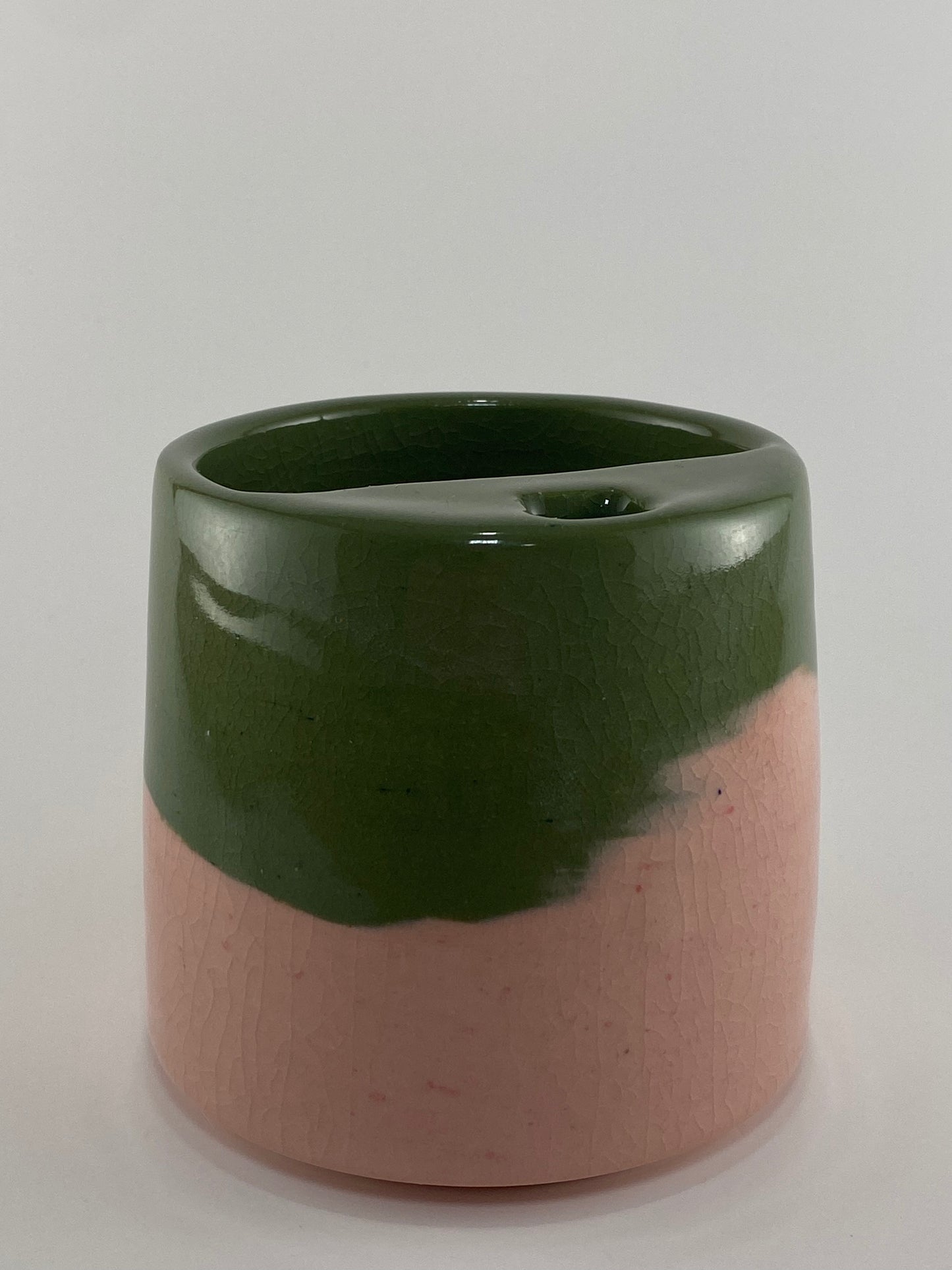 Sippy Tumbler - Green/Pink