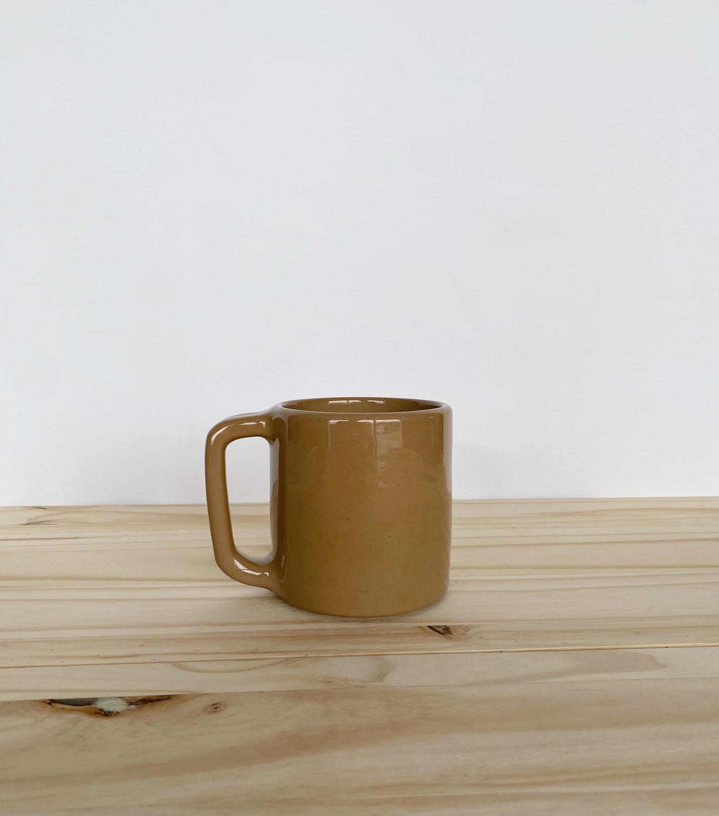 Square Mug - Brown