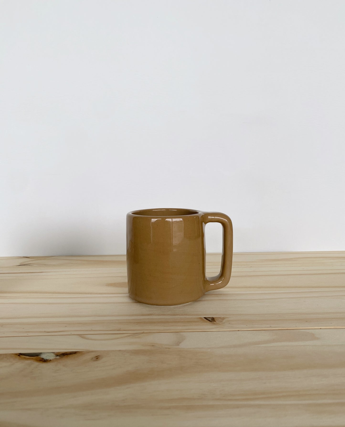 Square Mug - Brown