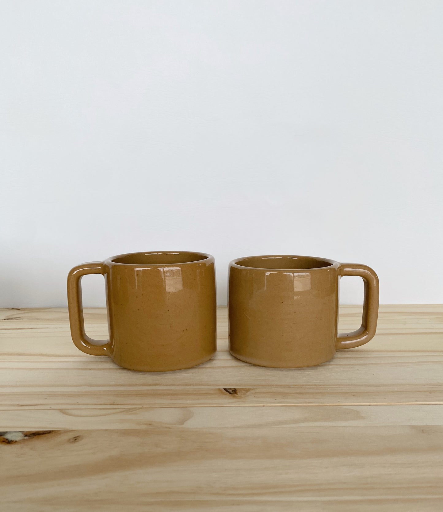Square Mug - Brown