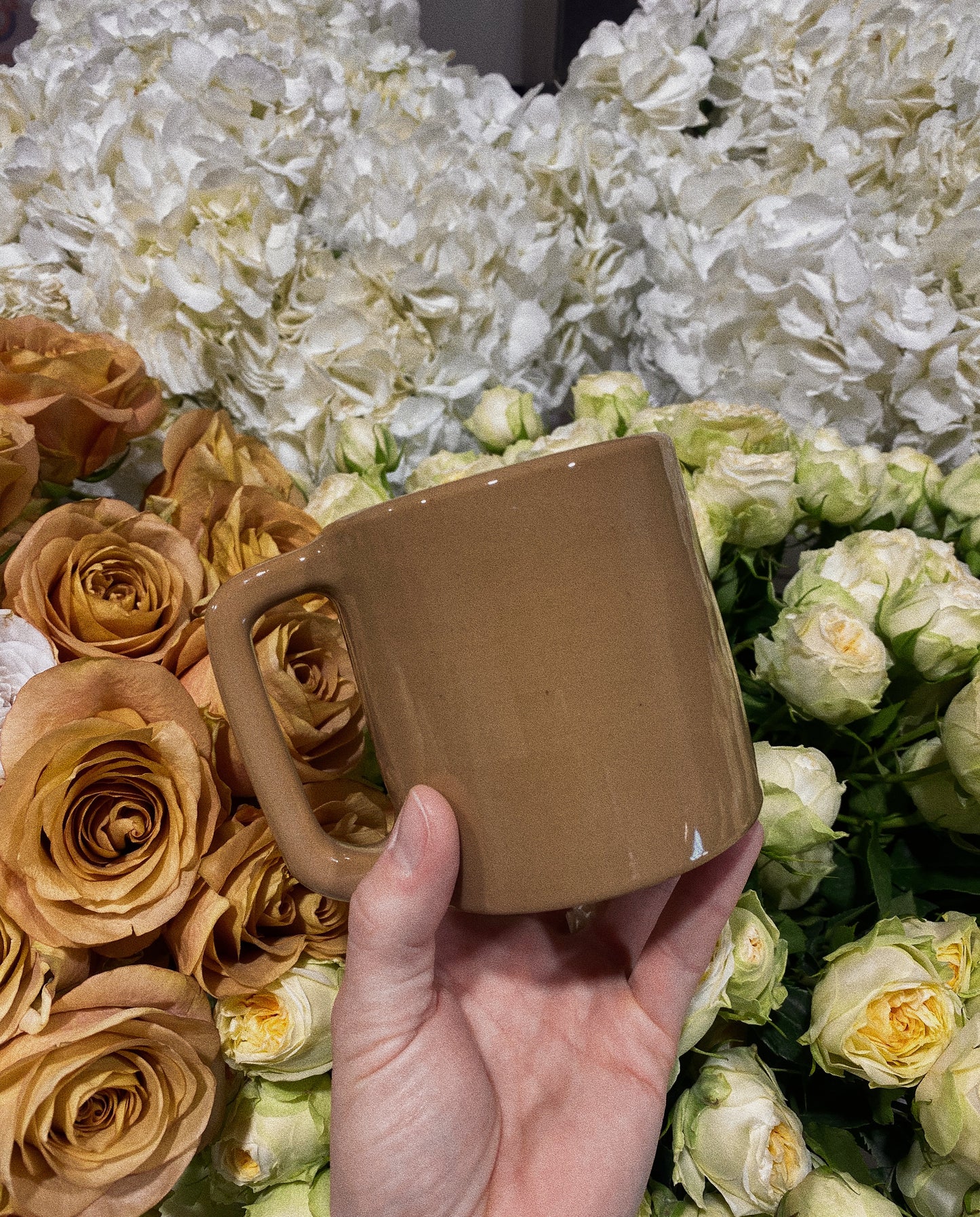 Square Mug - Brown