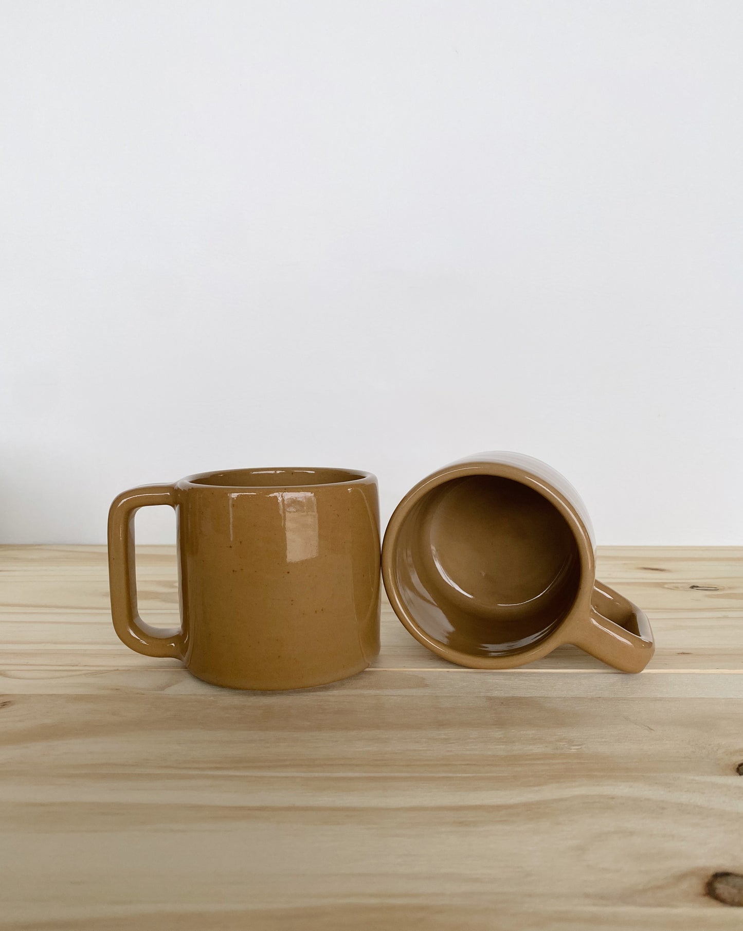 Square Mug - Brown