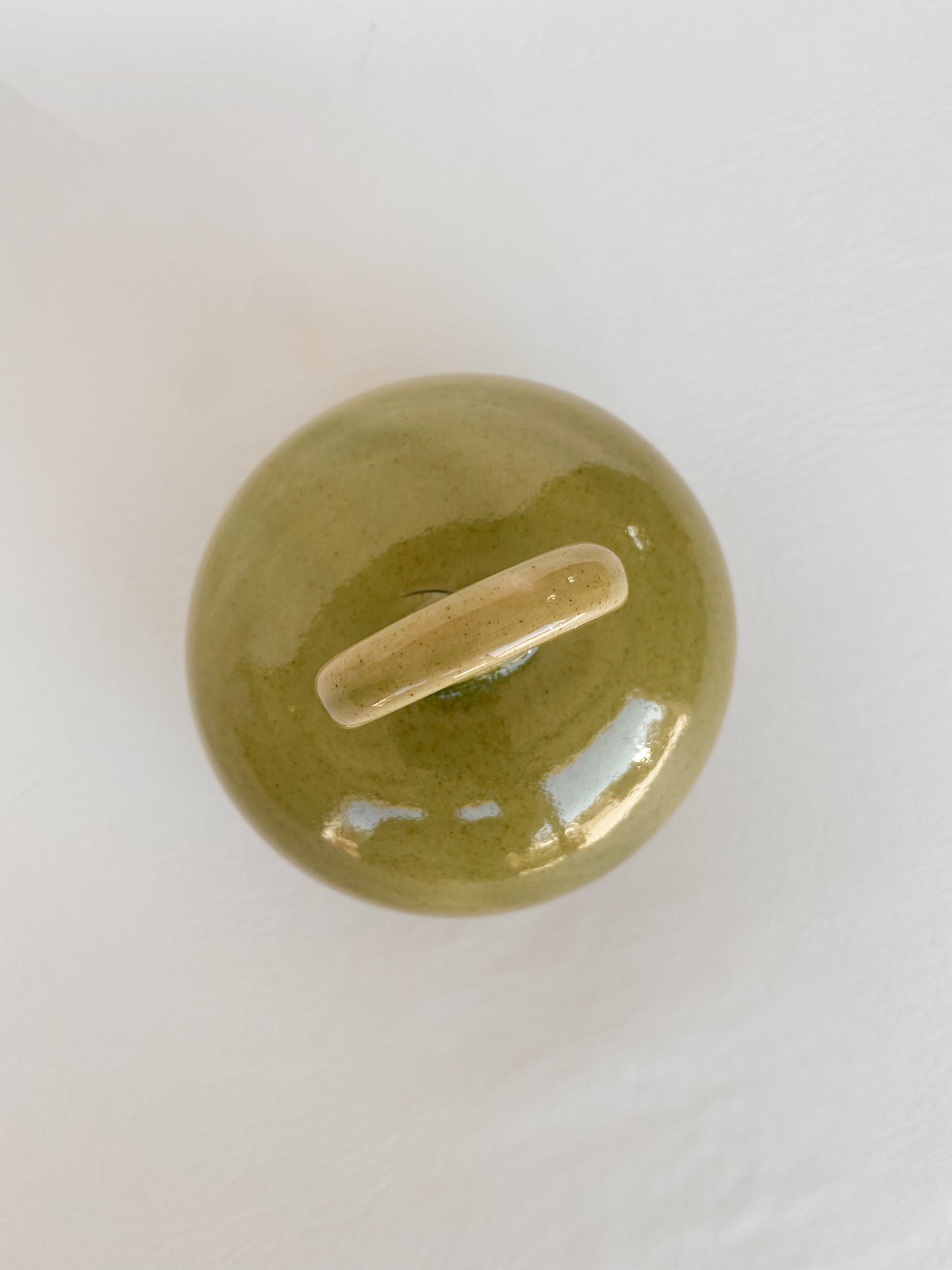 Circle Green Jar