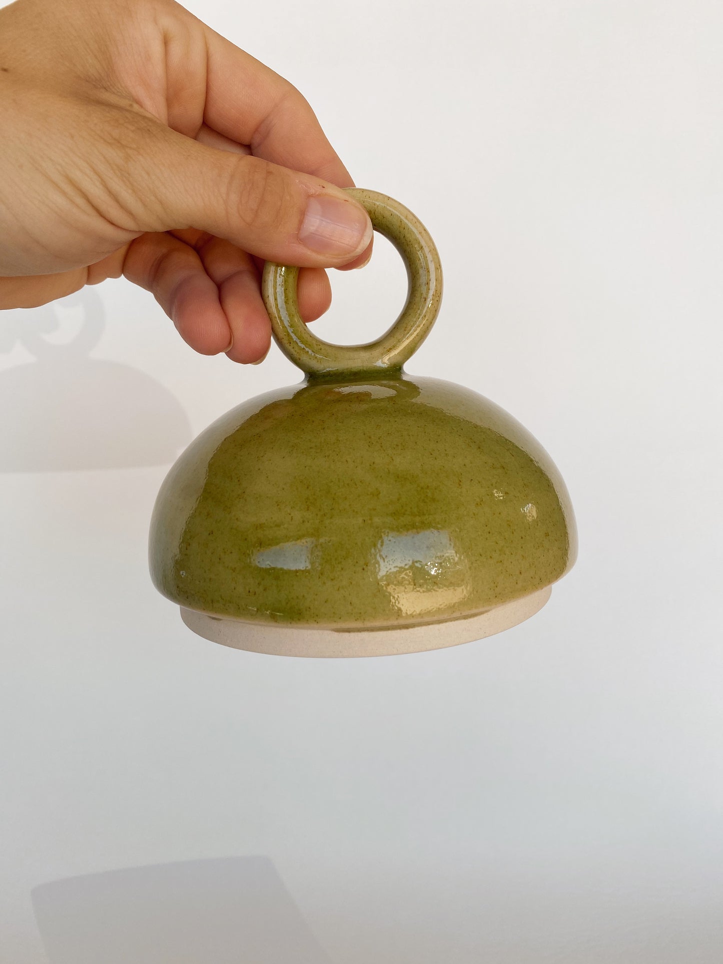 Circle Green Jar