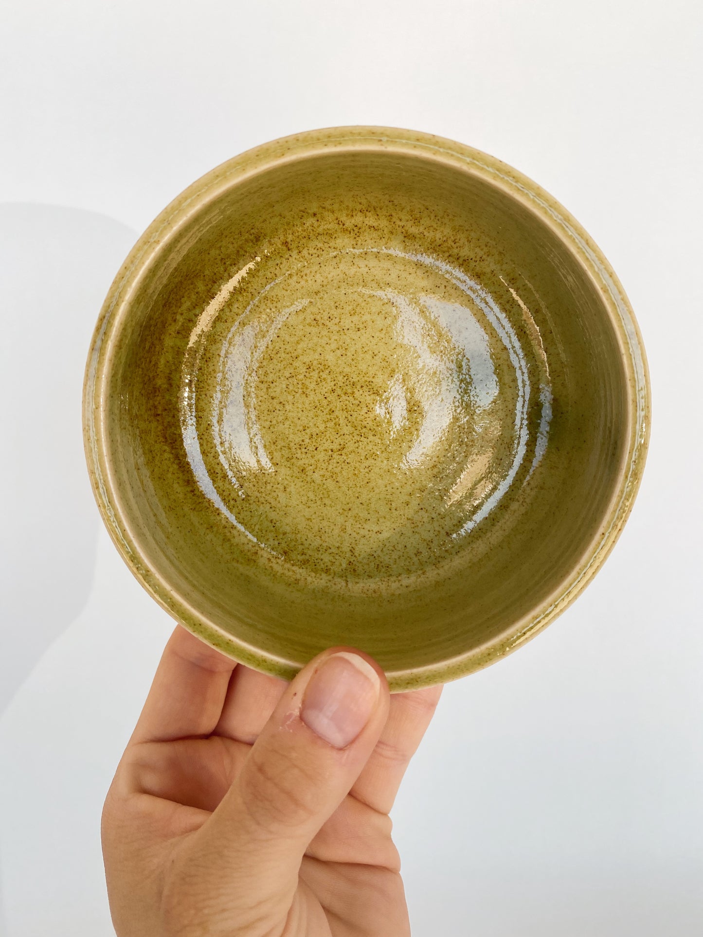 Circle Green Jar