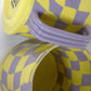 Lavender & Yellow Checkered Mug