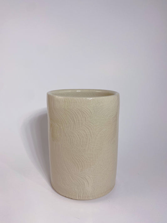 Glazed Serif Vase