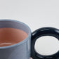 Tricolor Mug - Black, Blue, Pink