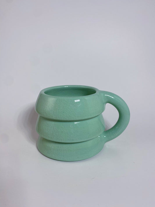 Tree Mug - Minty Green