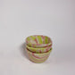 Pink/Chartreuse Swirl Ramekin