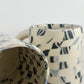 Soft Checkered Mug - Blue/Black