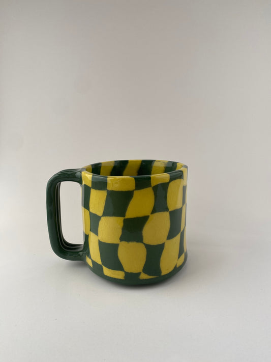Bison Checkered Mug