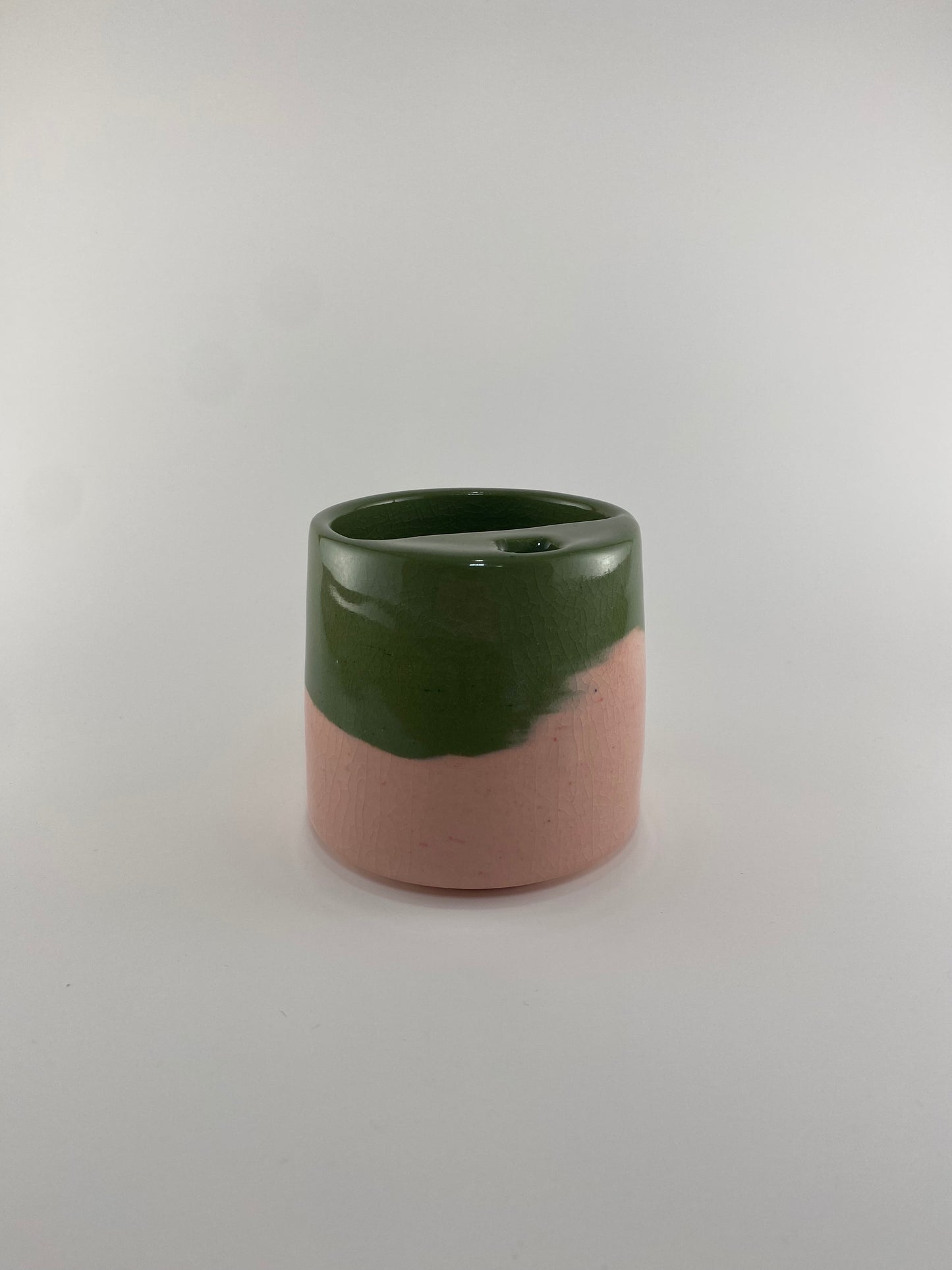 Sippy Tumbler - Green/Pink