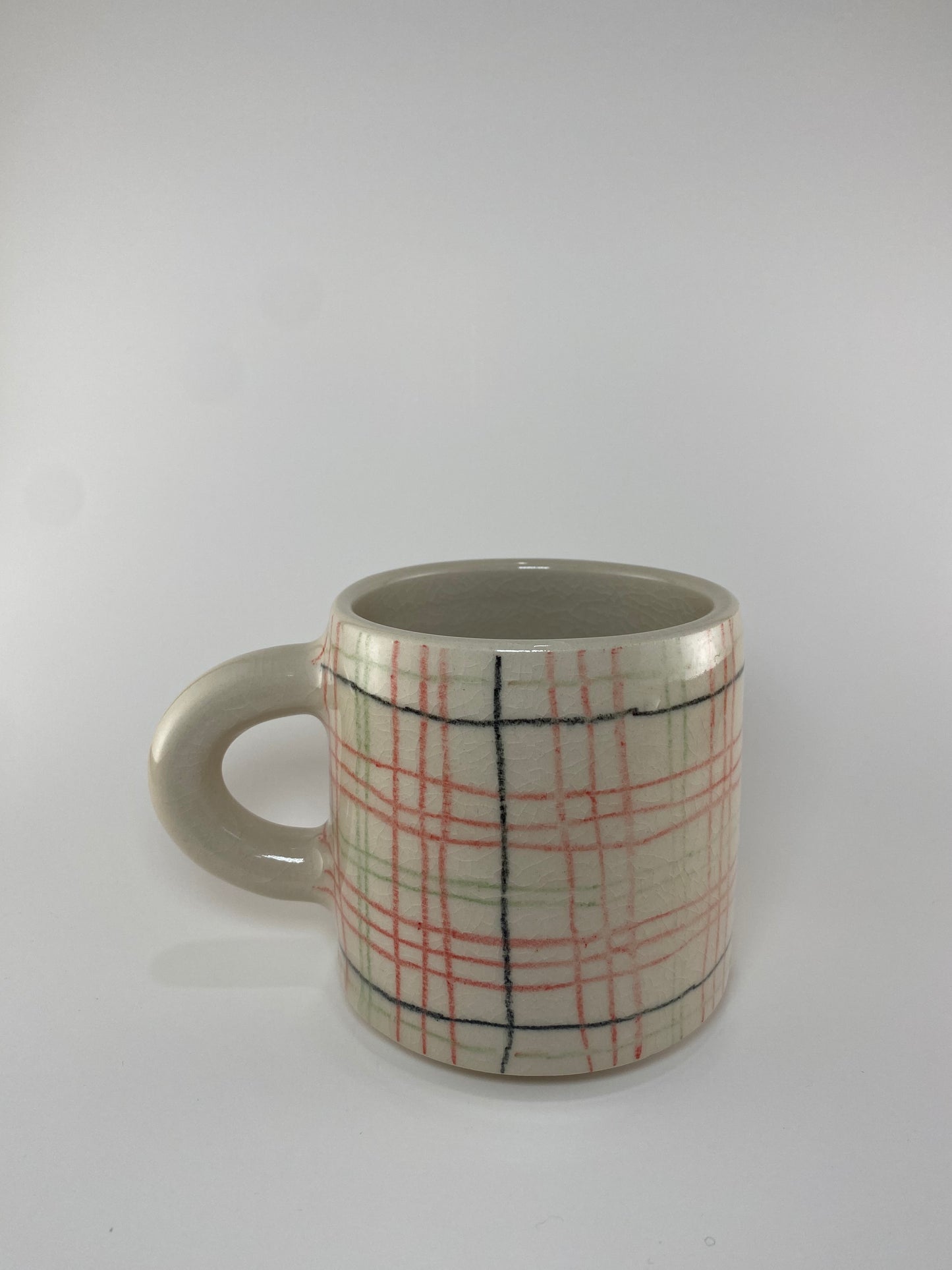Plaid Mug - Soft Grid