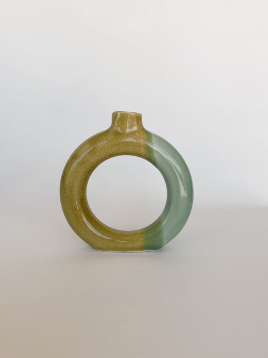 Halfie Donut Vase - 6"