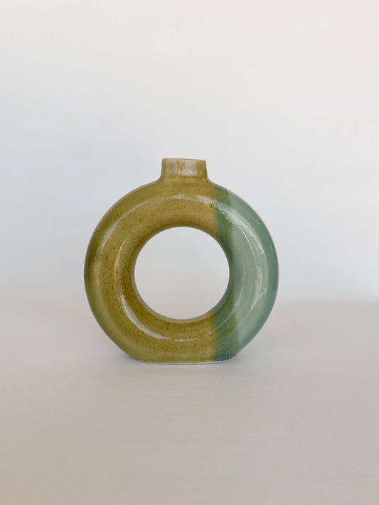 Halfie Donut Vase - 6.5"