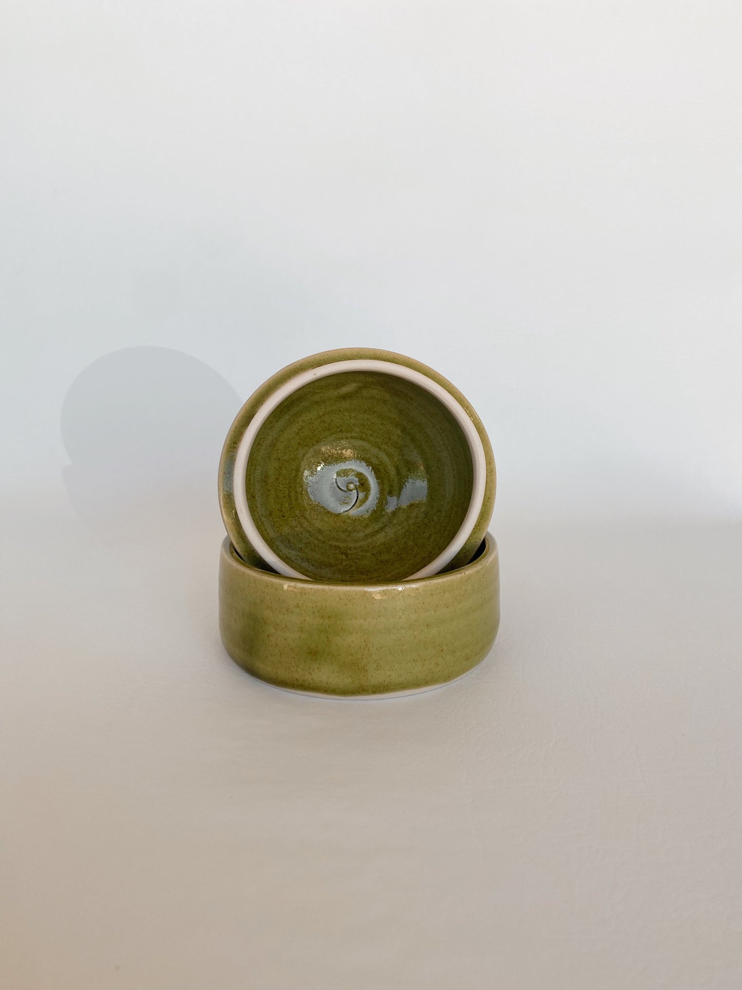 Circle Green Jar